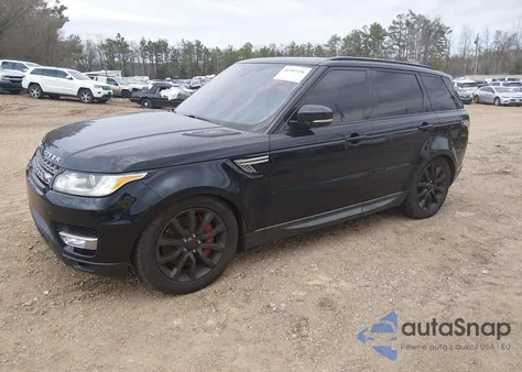 2016 Land Rover Range Rover Sport 5.0L V8 Supercharged/5.0L V8 Supercharged Dynamic z USA, uszkodzony, nr VIN SALWR2EF9GA596411